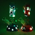 WATER PIPE GLOW IN DARK 3D ART FESTIVE ASST. DESIGNS WP10017 1CT